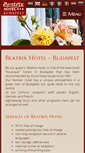Mobile Screenshot of beatrixhotel.hu